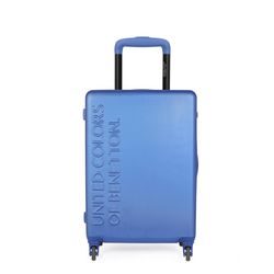 Příruční cestovní kufr vhodný na palubu letadla od populární značky United Colors of Benetton.