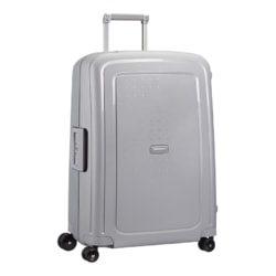 Troler mare din colecția S'Cure marca Samsonite potrivit pentru o călătorie de două săptămâni.