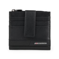 Športovo elegantná pánska kožená peňaženka od značky Samsonite z radu Pro-DLX 5 SLG s RFID ochranou a špeciálnym usporiadaním.
