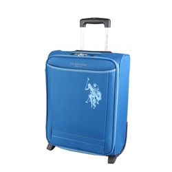 Moderní příruční zavazadlo Junior Soft obsahuje uzamykatelné zipy pro bezpečné cestování, horní madlo a jednu prostornou přední kapsu.