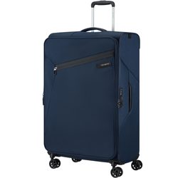 Odľahčený veľký látkový kufor z radu Litebeam od značky Samsonite s TSA zámkom, expandérom a predĺženou zárukou 5 rokov.