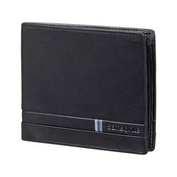 Sportovně elegantní pánská kožená peněženka od značky Samsonite z řady Flagged s RFID ochranou.
