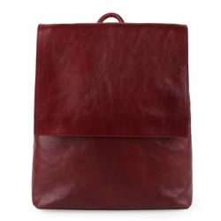 Elegantní a prostorný dámský kožený batoh, který lze nosit i jako kabelku přes rameno od české značky Sněžka Náchod.