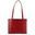 Dámska kožená kabelka cez rameno 1082 (červená)