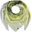 Dámský čtvercový šátek Artichoke Watercolour 640045 (žluto šedý)