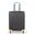 Skořepinový cestovní kufr UCB Block Color Medium M 63 l (černá)