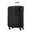 Látkový cestovní kufr Popsoda Spinner 78 cm 105/112,5 l (černá)