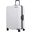 Skořepinový cestovní kufr StackD 96 l (bílá)