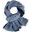 Dámský viskózový šátek Ombré Effect 613025 (modrá)