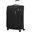 Látkový cestovní kufr Respark L EXP 124/140 l (černá)