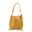 Dámská kožená mini kabelka MBP013BT1 (žlutá)