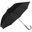 Holový poloautomatický deštník Rain Pro Stick (černá)