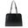 Dámská kožená kabelka přes rameno 5056 (černá)