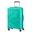 Skořepinový cestovní kufr Airconic 67 l (tyrkysová)