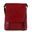 Dámská kožená crossbody kabelka 4933 (červená)