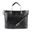 Dámska kožená kabelka cez rameno 5205 (černá)