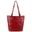 Dámská kožená kabelka přes rameno 5213 (tmavě červená)