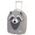 VALIZĂ DE CĂLĂTORIE PENTRU COPII HAPPY SAMMIES ECO UPRIGHT RACCOON REMY 23 L - GENȚI DE COPII