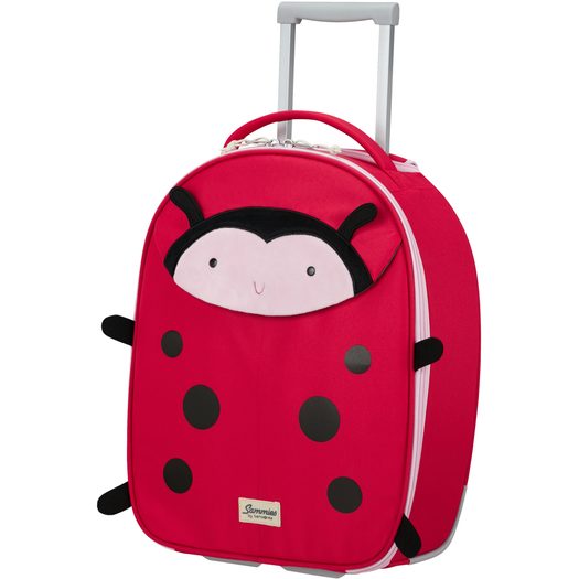 SAMSONITE, DĚTSKÝ CESTOVNÍ KUFR HAPPY SAMMIES ECO UPRIGHT LADYBUG LALLY 22,5 L - DĚTSKÁ ZAVAZADLA - CESTOVNÍ KUFRY A TAŠKY