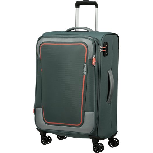 AMERICAN TOURISTER, LÁTKOVÝ CESTOVNÝ KUFOR PULSONIC EXP M 64/74 L - LÁTKOVÉ KUFRE - CESTOVNÉ  KUFRE A TAŠKY