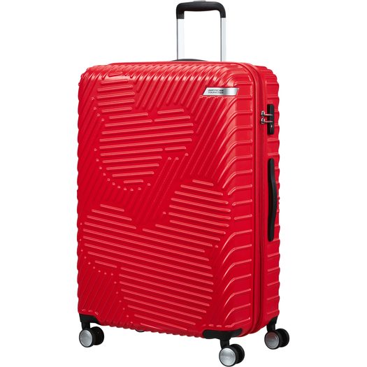 AMERICAN TOURISTER, SKOŘEPINOVÝ CESTOVNÍ KUFR MICKEY CLOUDS L EXP 94/104 L - SKOŘEPINOVÉ KUFRY - CESTOVNÍ KUFRY A TAŠKY