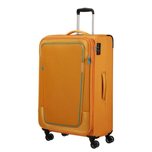 AMERICAN TOURISTER, LÁTKOVÝ CESTOVNÝ KUFOR PULSONIC EXP XL 113/122 L - LÁTKOVÉ KUFRE - CESTOVNÉ  KUFRE A TAŠKY