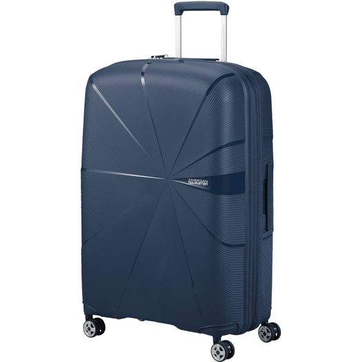 AMERICAN TOURISTER, SKOŘEPINOVÝ CESTOVNÍ KUFR STARVIBE L EXP 100/106 L - SKOŘEPINOVÉ KUFRY - CESTOVNÍ KUFRY A TAŠKY