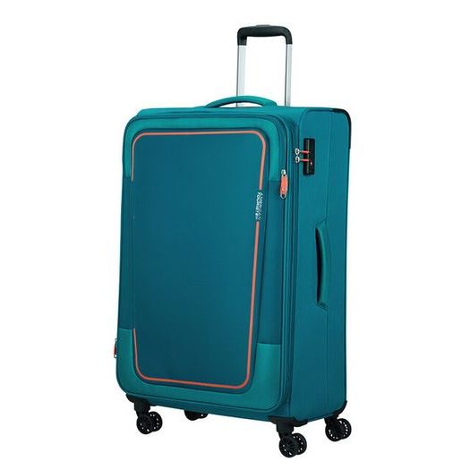 AMERICAN TOURISTER, LÁTKOVÝ CESTOVNÝ KUFOR PULSONIC EXP XL 113/122 L - LÁTKOVÉ KUFRE - CESTOVNÉ  KUFRE A TAŠKY