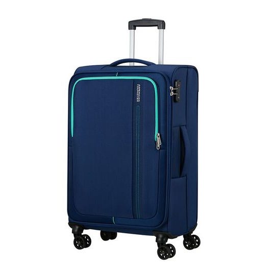 AMERICAN TOURISTER, LÁTKOVÝ CESTOVNÝ KUFOR SEA SEEKER M 61 L - LÁTKOVÉ KUFRE - CESTOVNÉ  KUFRE A TAŠKY