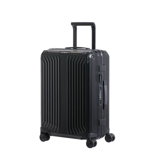 SAMSONITE, KABÍNOVÝ HLINÍKOVÝ CESTOVNÝ KUFOR LITE-BOX ALU S 40 L - PRÍRUČNÁ BATOŽINA - CESTOVNÉ  KUFRE A TAŠKY