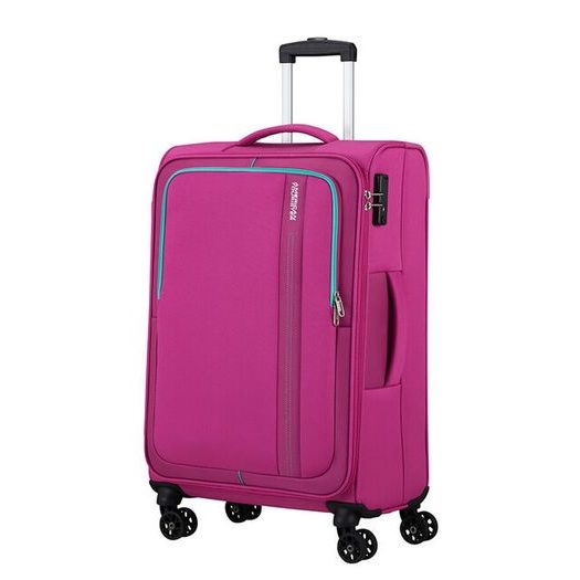 AMERICAN TOURISTER, LÁTKOVÝ CESTOVNÝ KUFOR SEA SEEKER M 61 L - LÁTKOVÉ KUFRE - CESTOVNÉ  KUFRE A TAŠKY