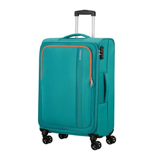 AMERICAN TOURISTER, LÁTKOVÝ CESTOVNÍ KUFR SEA SEEKER M 61 L - LÁTKOVÉ KUFRY - CESTOVNÍ KUFRY A TAŠKY