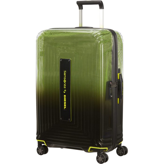 SAMSONITE, ŠKRUPINOVÝ CESTOVNÝ KUFOR NEOPULSE X DIESEL M 74 L - ŠKRUPINOVÉ KUFRE - CESTOVNÉ  KUFRE A TAŠKY