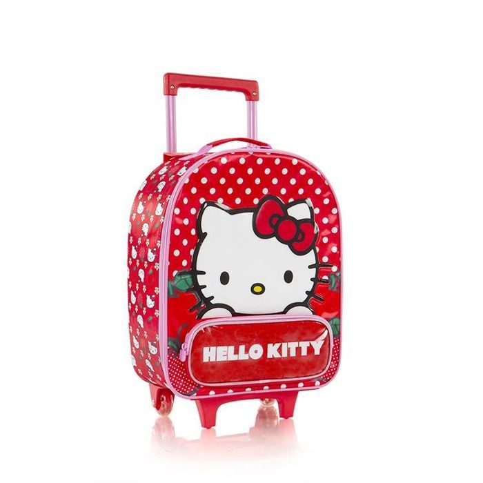 HEYS, DĚTSKÝ KABINOVÝ CESTOVNÍ KUFR SOFT HELLO KITTY RED 21 L - DĚTSKÁ ZAVAZADLA - CESTOVNÍ KUFRY A TAŠKY