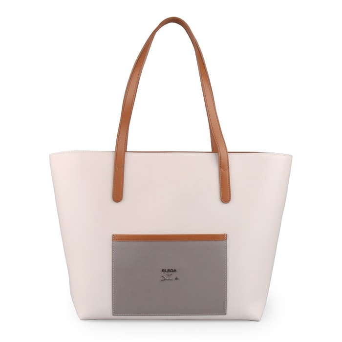 ELEGA BY DANA M, DÁMSKÁ KOŽENÁ SHOPPER KABELKA EUPHORIA 69210 - KABELKY PŘES RAMENO - KABELKY