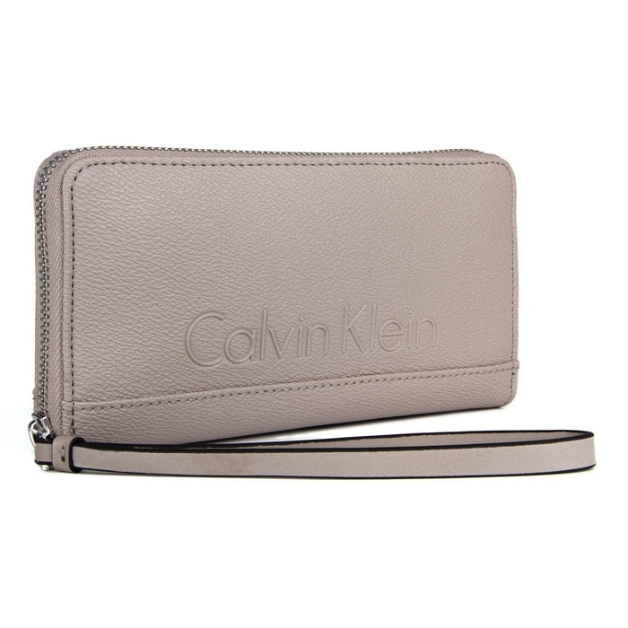 Dámská peněženka Calvin Klein K60K600613 světle hnědá - Delmas.sk