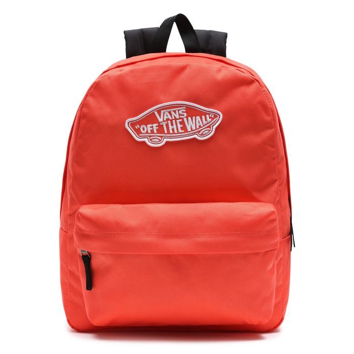 VANS, MĚSTSKÝ BATOH REALM HOT CORAL 22 L - MĚSTSKÉ BATOHY - BATOHY