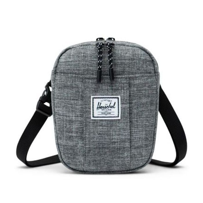 HERSCHEL, TAŠKA CEZ RAMENO CRUZ RAVEN CROSSHATCH - TAŠKY CEZ RAMENO - PÁNSKE TAŠKY