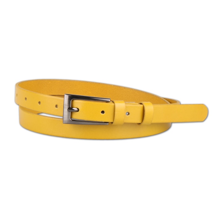 PENNY BELTS, DÁMSKÝ ÚZKÝ KOŽENÝ OPASEK 18032 - DÁMSKÉ OPASKY - DOPLŇKY