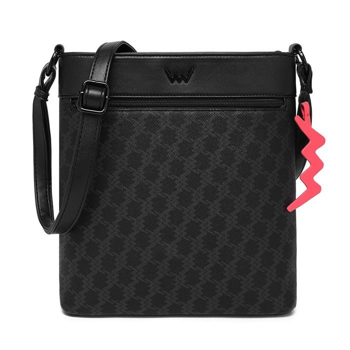 VUCH, DÁMSKÁ CROSSBODY KABELKA CARLENE BLACK - KABELKY PŘES RAMENO - KABELKY