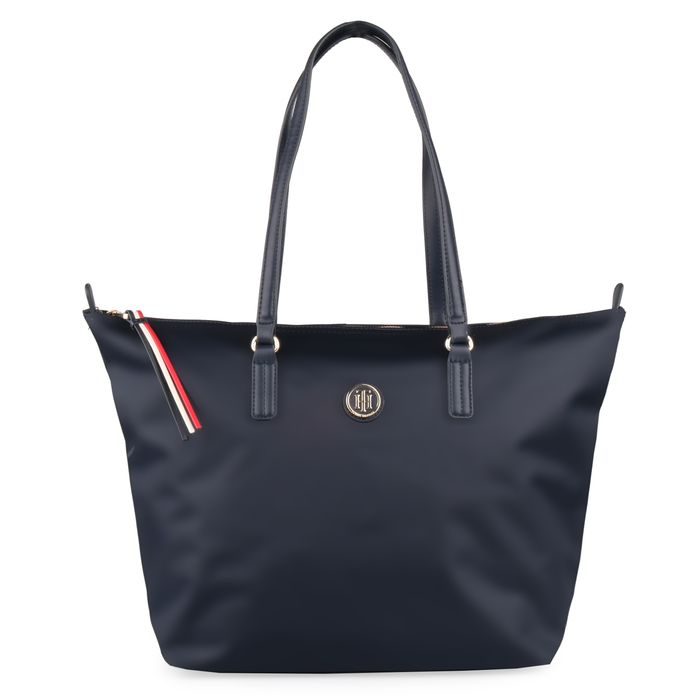 TOMMY HILFIGER, DÁMSKÁ SHOPPER KABELKA POPPY AW0AW04302 - KABELKY CEZ RAMENO - KABELKY