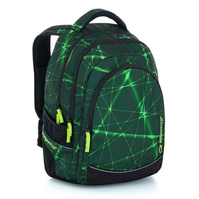 BAGMASTER, ŠTUDENTSKÝ BATOH DIGITAL 22 B LASER 34 L - ŠKOLSKÉ A DETSKÉ BATOHY - BATOHY