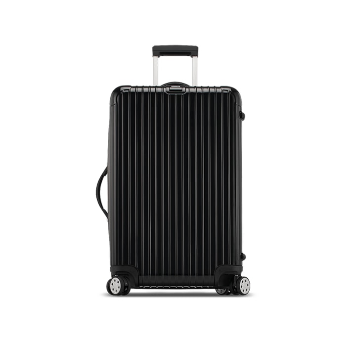 RIMOWA, 83070504-S.DLX-BLACK - ŠKRUPINOVÉ KUFRE - CESTOVNÉ  KUFRE A TAŠKY