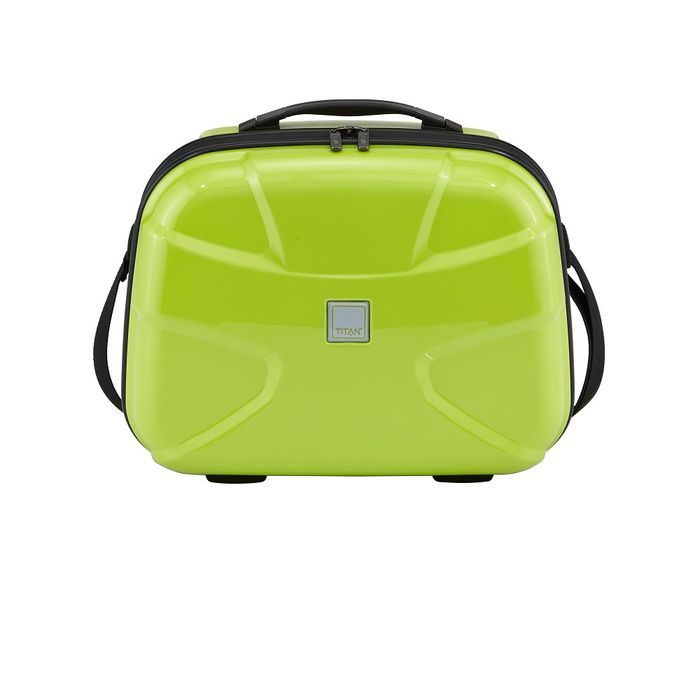 TITAN, KOSMETICKÝ KUFŘÍK X2 FLASH BEAUTY CASE LIME GREEN - KOSMETICKÉ A TOALETNÍ TAŠKY - CESTOVNÍ KUFRY A TAŠKY