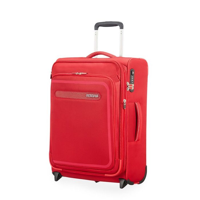 AMERICAN TOURISTER, KABINOVÝ CESTOVNÍ KUFR AIRBEAT UPRIGHT EXP 43/48 L - PŘÍRUČNÍ ZAVAZADLA - CESTOVNÍ KUFRY A TAŠKY