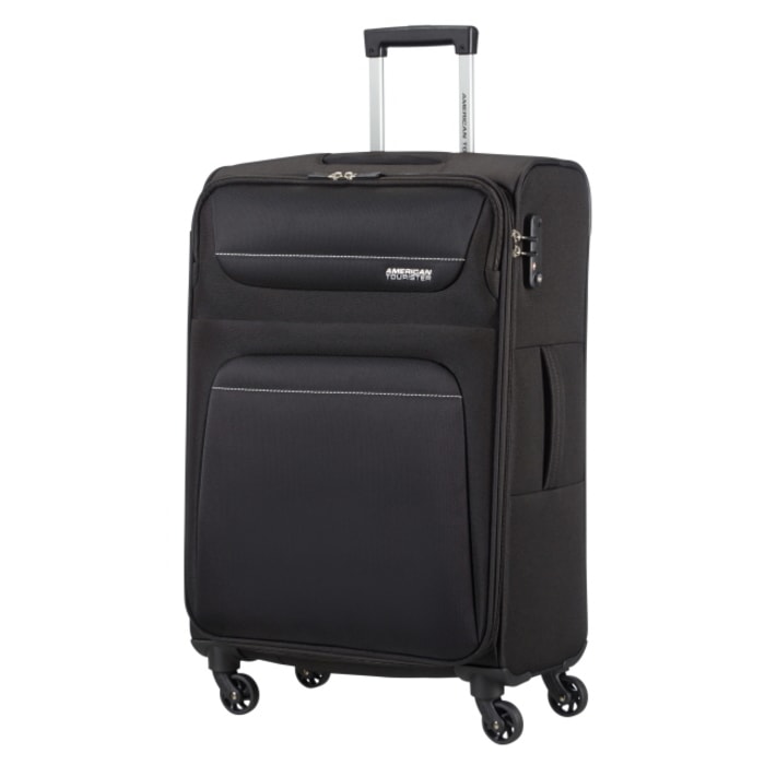 AMERICAN TOURISTER, KUFR AMERICAN TOURISTER SPRING HILL 61L - ZELENÁ - LÁTKOVÉ KUFRE - CESTOVNÉ  KUFRE A TAŠKY