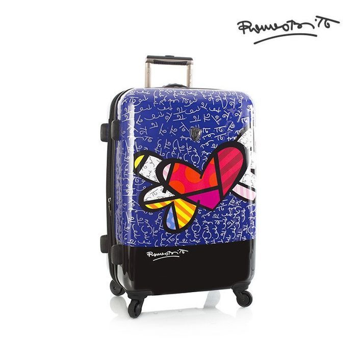 Škrupinový cestovný kufor Britto Heart with Wings M 70 l - Delmas.sk