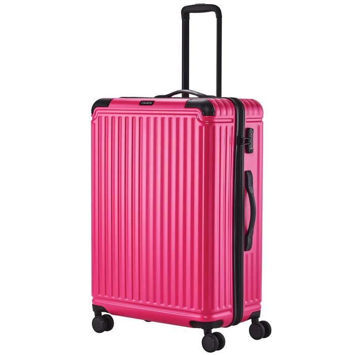 TRAVELITE, ŠKRUPINOVÝ CESTOVNÝ KUFOR CRUISE 4W L PINK 100 L - ŠKRUPINOVÉ KUFRE - CESTOVNÉ  KUFRE A TAŠKY