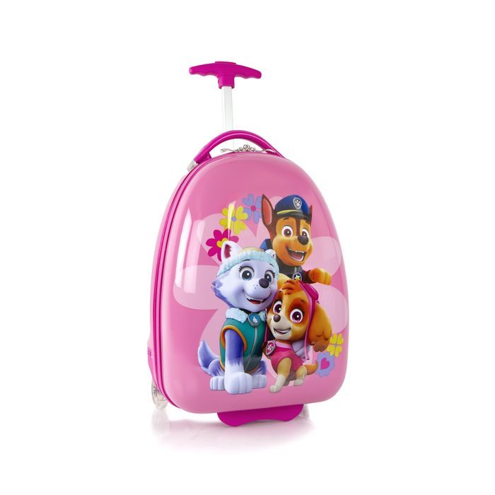 HEYS, DĚTSKÝ CESTOVNÍ KUFR PAW PATROL 2W PINK FLOWER 13 L - DĚTSKÁ ZAVAZADLA - CESTOVNÍ KUFRY A TAŠKY