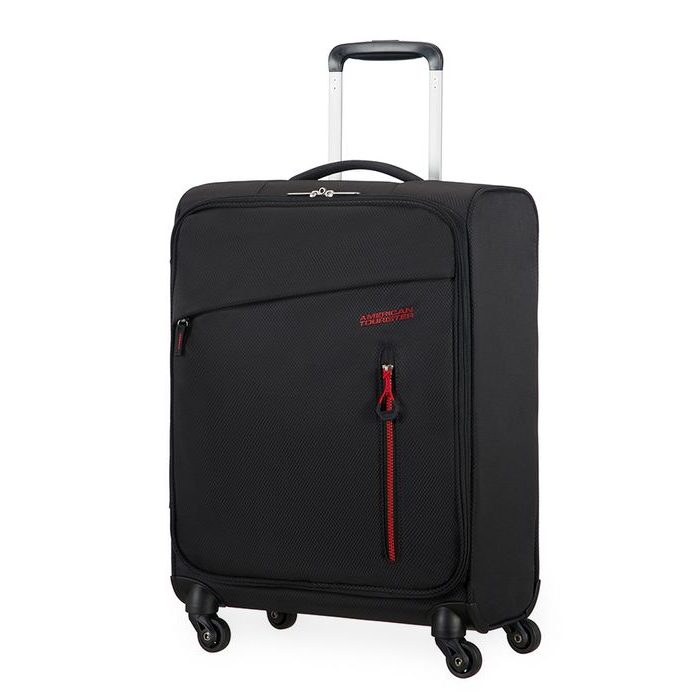 AMERICAN TOURISTER, KABÍNOVÝ CESTOVNÝ KUFOR LITEWING SPINNER 38G 41 L - LÁTKOVÉ KUFRE - CESTOVNÉ  KUFRE A TAŠKY